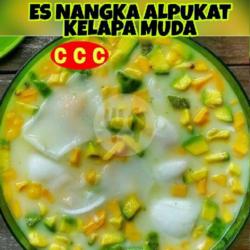 Es Nangka-alpukat-kelapa Muda (mangkok Sedang)