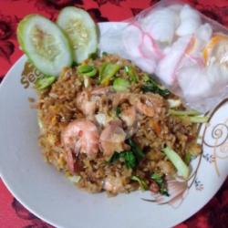 Nasgor Udang   Sosis