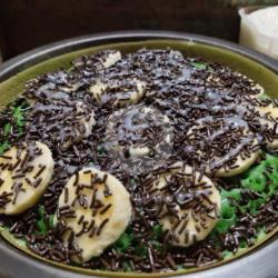 Pandan Pisang Coklat Susu