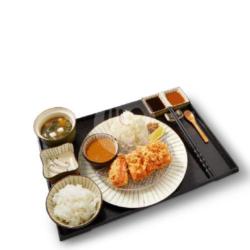 Salmon Katsu Set