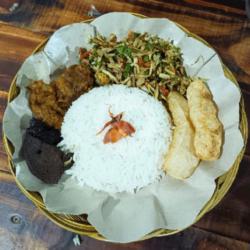 Nasi Campur Lawar Putih Extra