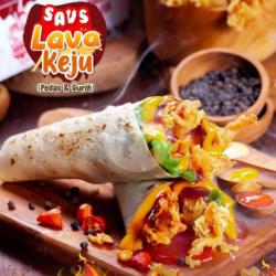 Kebab Chiken Saus Lava Keju