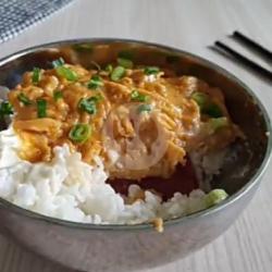 Nasi Telor Beef Mayo