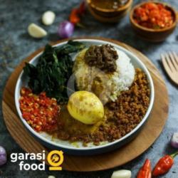 Nasi Padang Telur Gulai