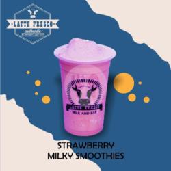 Strawberry Milky Smoothies