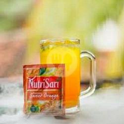 Nutrisari Sweet Orange Drink.