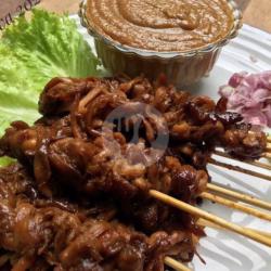 Sate Jamur Saos Kacang