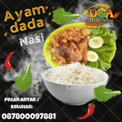 Ayam Kremes-dada Nasi