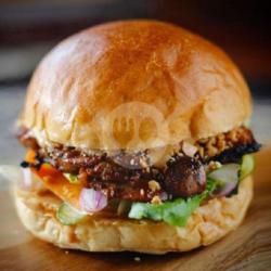 Chicken Satay Burger - Single