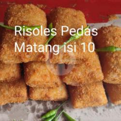 Risoles Ayam Pedas, Mateng ( 10 Buah )