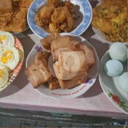 Nasi Rames   Telur Asin