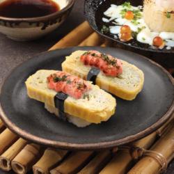 Aburi Tamago Mentai Sushi (2 Pcs)