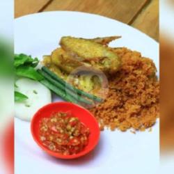 Nasi Ayam Kampung Dada Kremes   Sambel Bawang