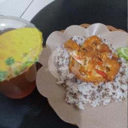 Nasi To Katsu Geprek