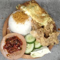 Nasi Kulit Telor Dadar