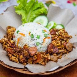 Nasi Gila(telor Tidak Bisa Dipisah)