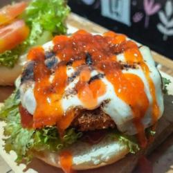 Mozzarella Chicken Burger