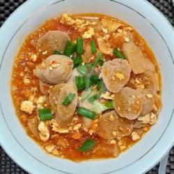 Seblak Bakso Telur Orek