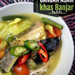 Kepala Patin Gangan Asam   Nasi