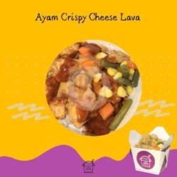 Rice Box Ayam Crispy Cheese Lava