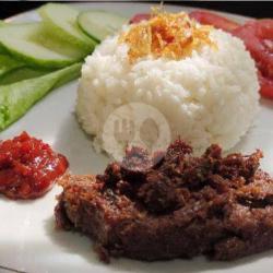 Nasi Daging Gepuk Serundeng