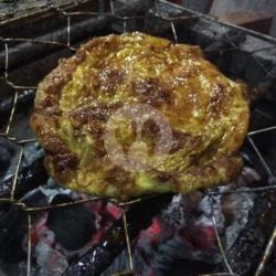 Telur Bakar   Sambal   Lalapan