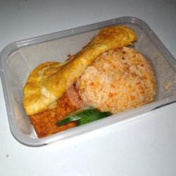 Nasi Ulek Telor Dadar