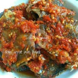 Ikan Asin Sepat   Sambal Jengkol / Pete