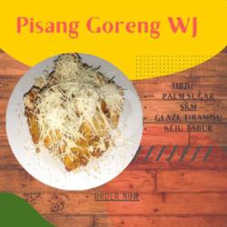 Pisang Goreng Tanduk Keju Tiramisu