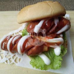 Burger Sosis Original  ( Sosis   Sayur   Abon )