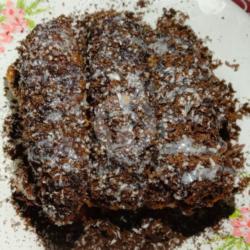 Spesial Pisang Crispy Coklat Susu Oreo