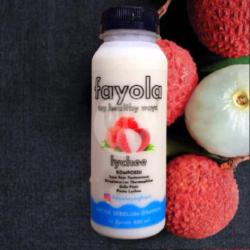 Lychee/leci Yoghurt/yogurt Botol 250 Ml