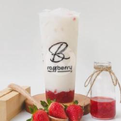 Korean Strawberry Latte