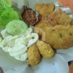 2t Tahu Tempe Lalapan ( Sambal Pete)