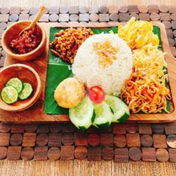 Nasi Uduk Tempe Orek