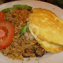 Nasi Goreng Telor Dadar Ayam Bakso