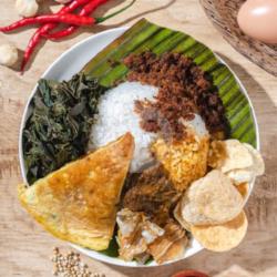 Nasi Ramas Telur Dadar