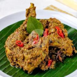 Nasi Ayam Bakar Rendang