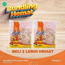 Bundling Paha Ayam Fillet Tanpa Tulang Tanpa Kulit 500gr