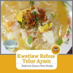 Kwetiau Rebus Telur Ayam