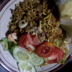 Nasi Goreng Mawut Ayam Sosis