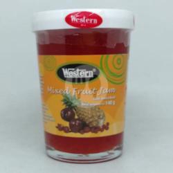 Mix Fruit Jam (selai Aneka Buah) Merk Western