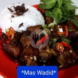 Kepala Ayam Kecap Pedas Lamongan   Nasi