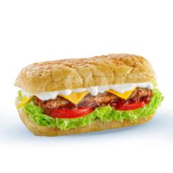 Beef Barbeque Panini Sandwich