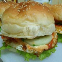 Burger Paties Dobel Telur