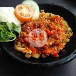 Telur Sambel Penyet (tanpa Nasi)