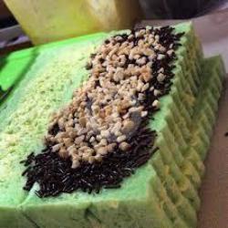 Roti Bakar Kombinasi Kacang