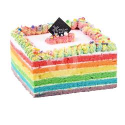 Rainbow Cake 15 X 15