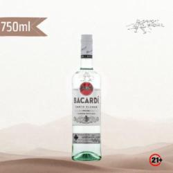 (21 ) Bacardi Light Superior Rum 750ml