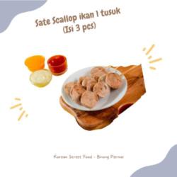 Sate Scallop Ikan (1 Tusuk)